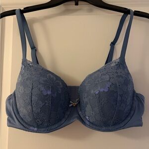 Victoria's Secret Blue Lace Bra